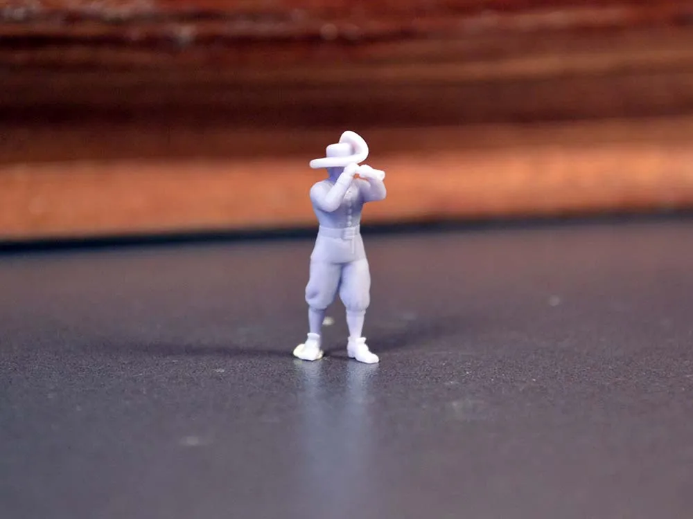 Фигурка капитана с подзорной трубой, 20 мм