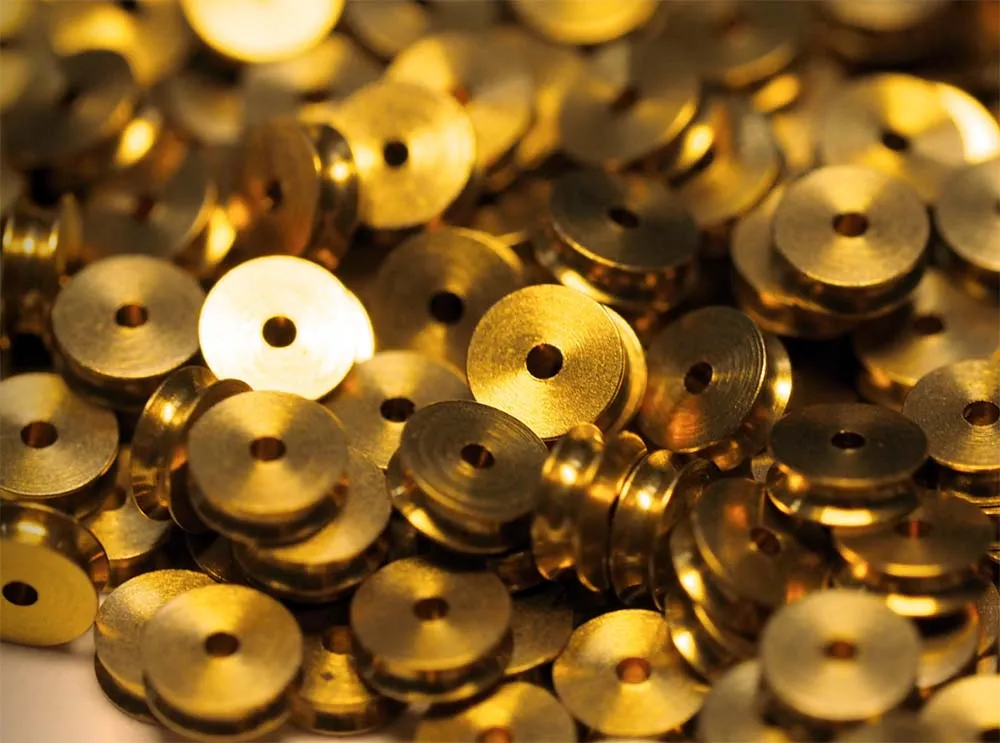 Шкив, латунь, 3х1 мм, 10 шт