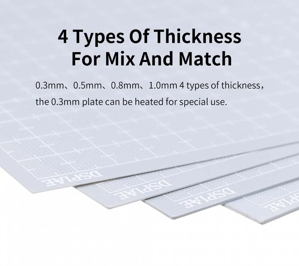 Cерый полистирол 0,8 мм, лист 190х250 мм, 3 шт/упак Cерый полистирол 0,8 мм, лист 190х250 мм, 3 шт/упак