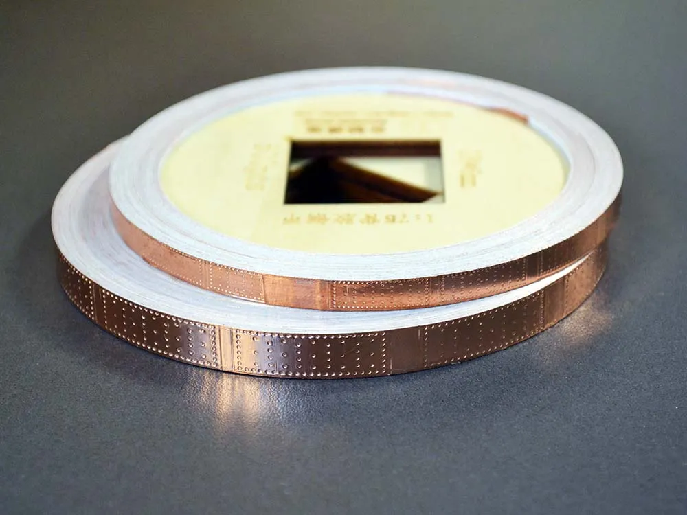 Медная обшивка 27.4х9 мм, 500 шт, масштаб 1:48