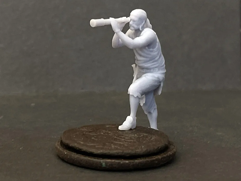 Фигурка пирата "Впередсмотрящий", смола, 37 мм