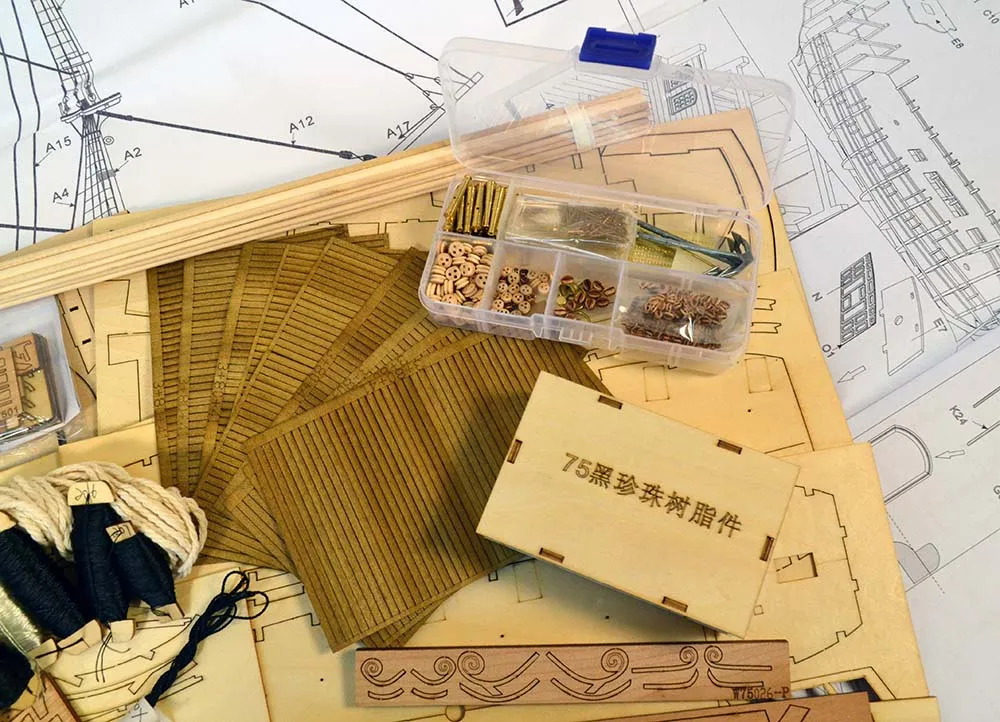 Black Pearl (Черная Жемчужина), 533 мм + (Стартовый набор инструментов)