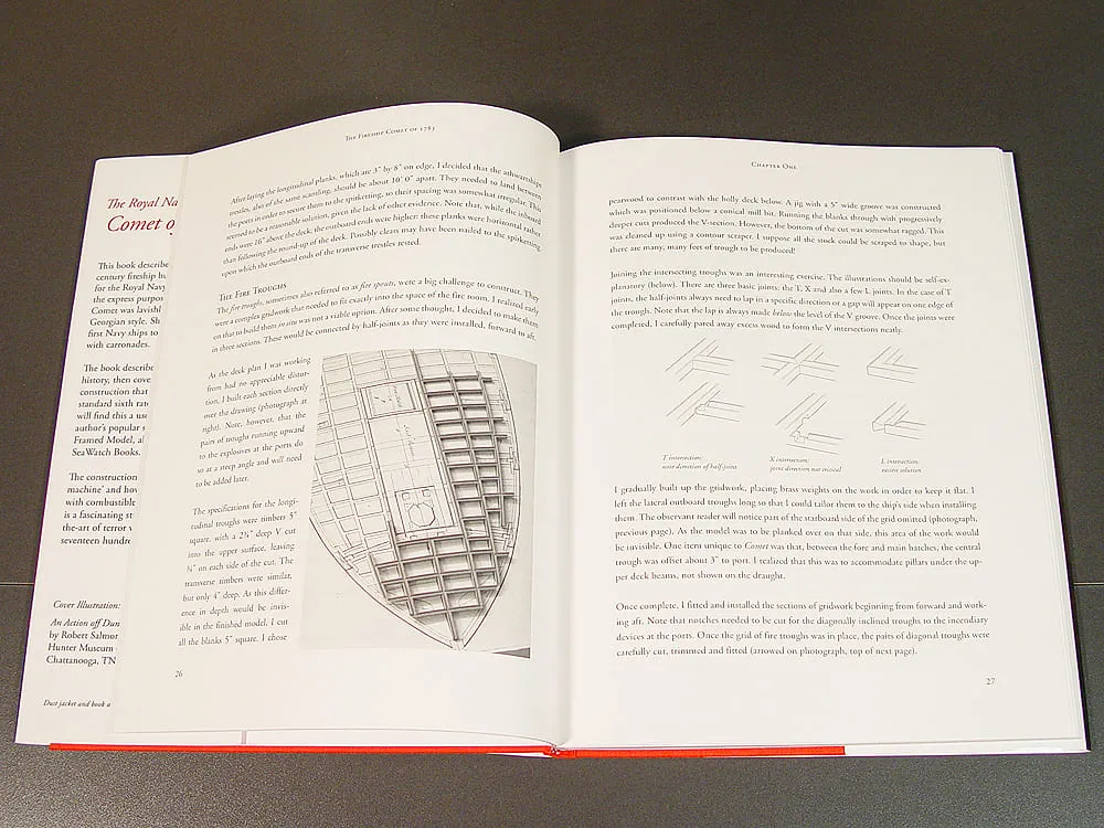 The Royal Navy Fireship COMET 1783 + чертежи The Royal Navy Fireship COMET 1783 + чертежи