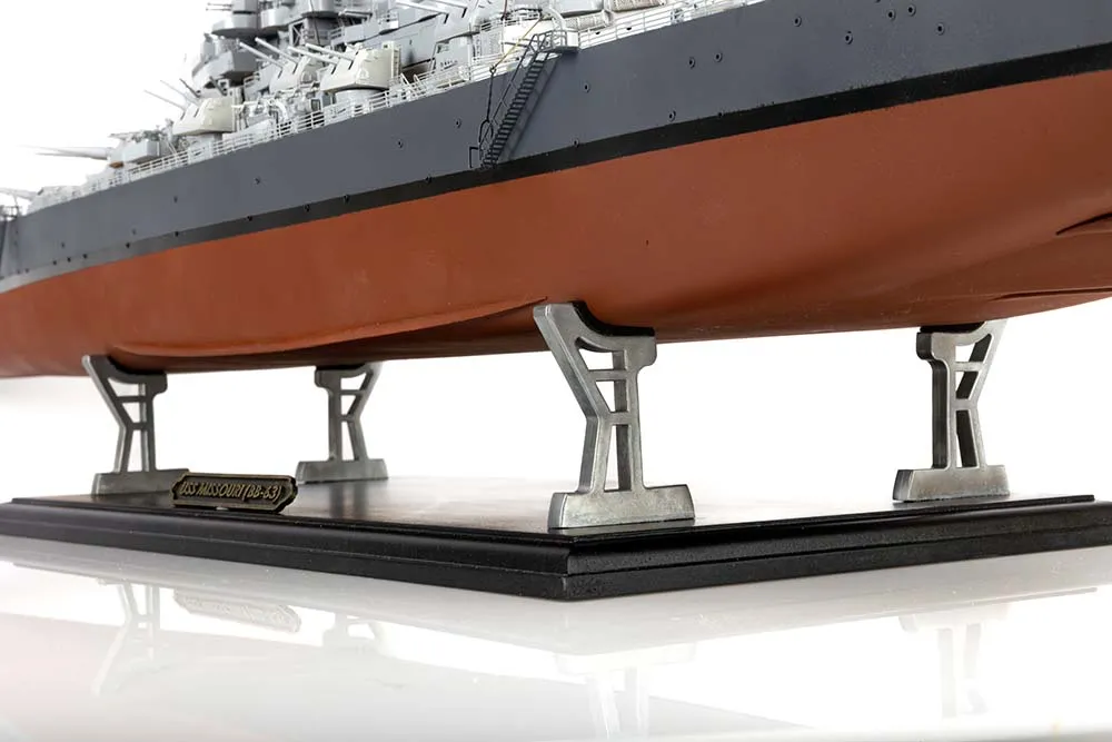 модель корабля своими руками USS Missouri BB-63