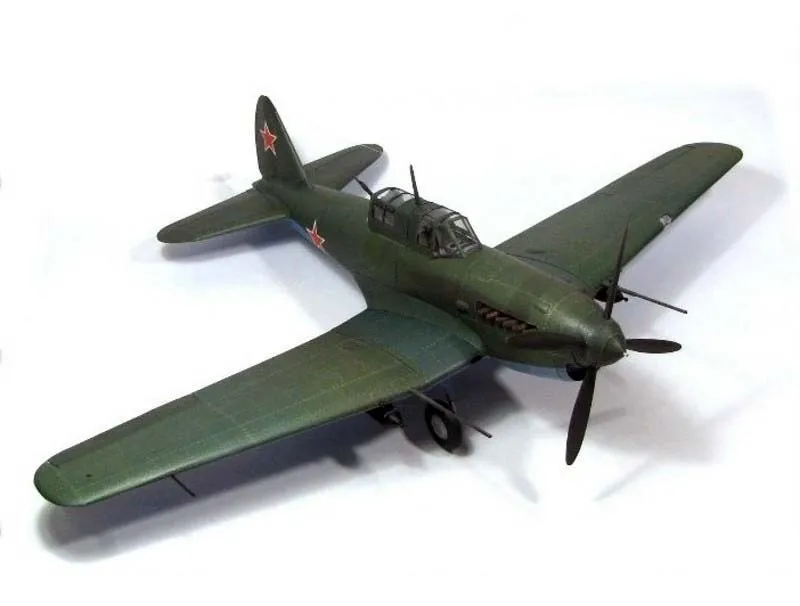 Модель из картона Штурмовик (опытный)