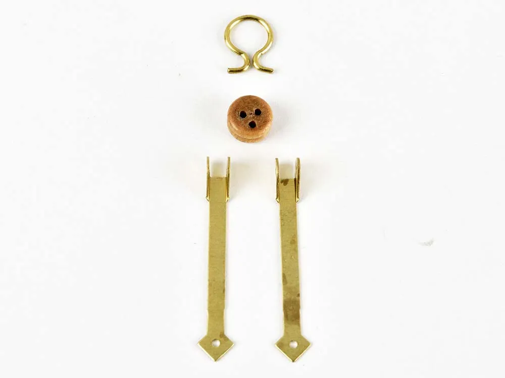 Вант-путенс с юферсом, 7 мм, 4 шт