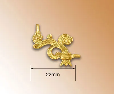 Декоративный элемент, ножка для фонаря, 22 мм, металл