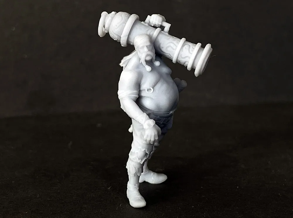 Фигурка пирата "Канонир", смола, 38 мм Фигурка пирата "Канонир", смола, 38 мм