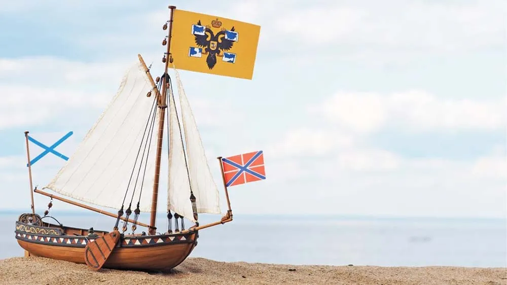 Модель Ботик Петра I Модель Ботик Петра I