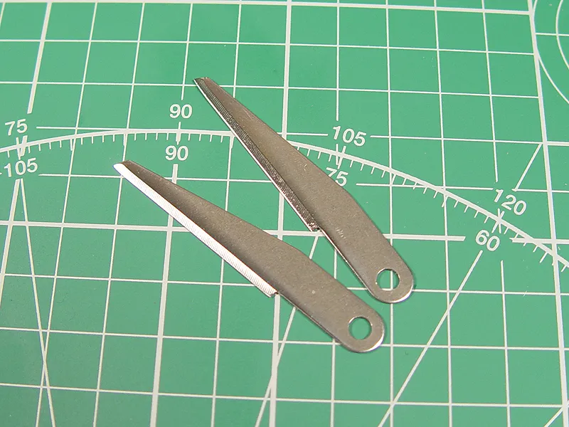 Два прямых лезвия для резьбы по дереву Два прямых лезвия для резьбы по дереву