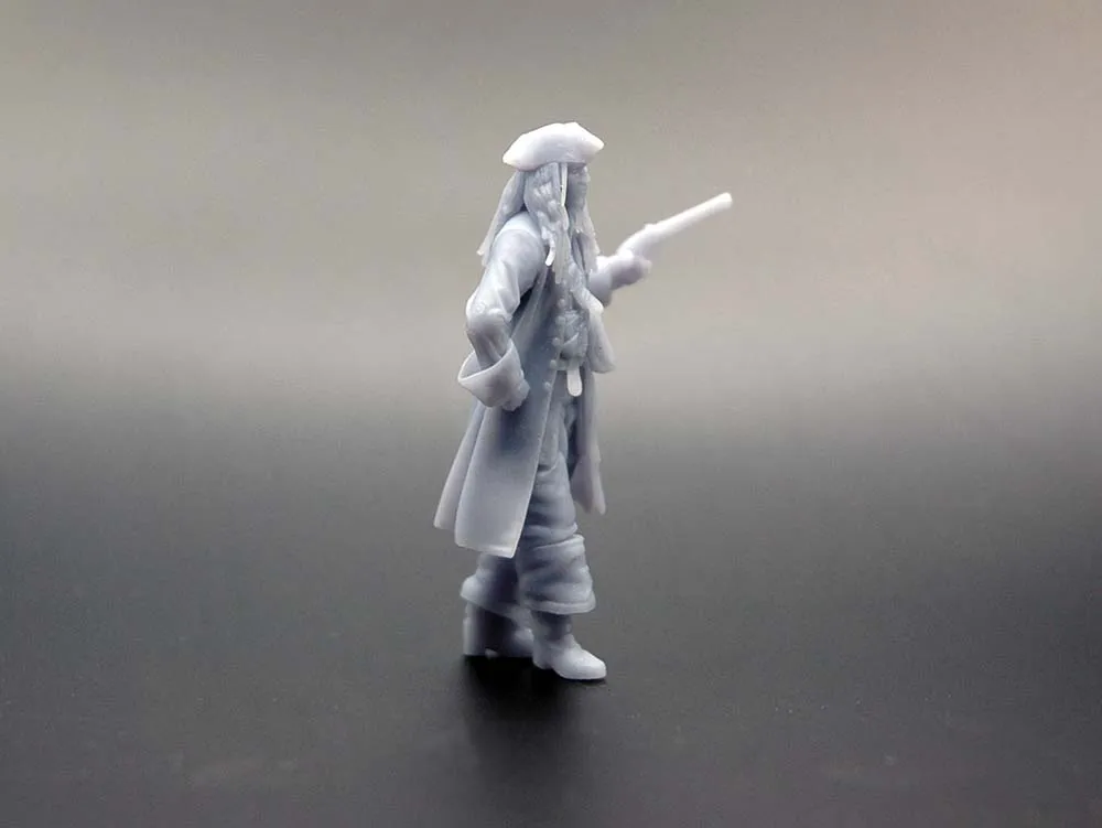 Фигурка пирата "Джек Воробей" №2, смола, 34 мм Фигурка пирата "Джек Воробей" №2, смола, 34 мм