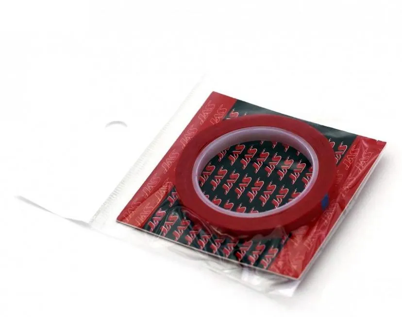 Маскировочная лента, пленка красная, 5 мм х 18 м