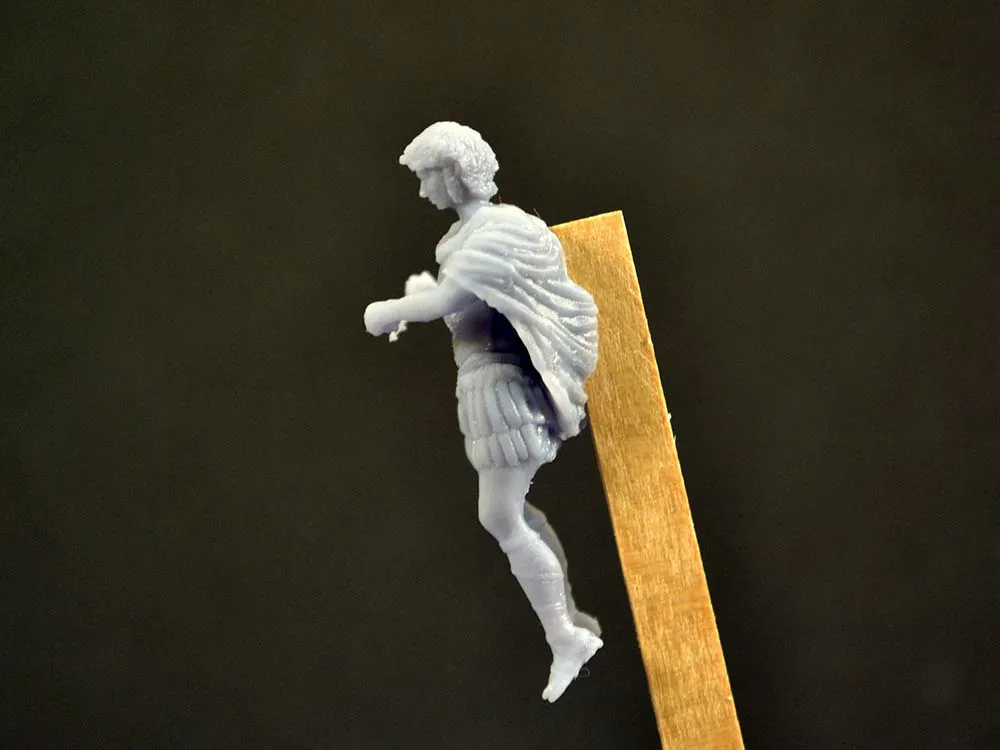 Носовая фигура Воин с кинжалом, пластик, 50 мм