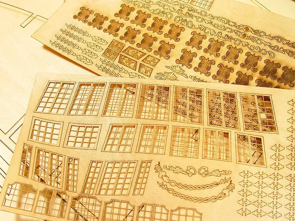 модель корабля для сборки Ingermanland (улучшенная версия)