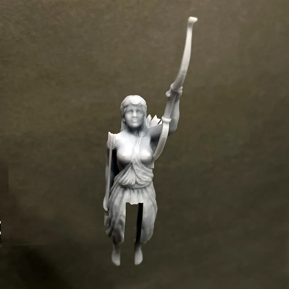 Носовая фигура Диана, пластик, 55 мм, масштаб 1:64