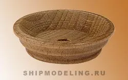 Марс, точеный, орех, 32 мм