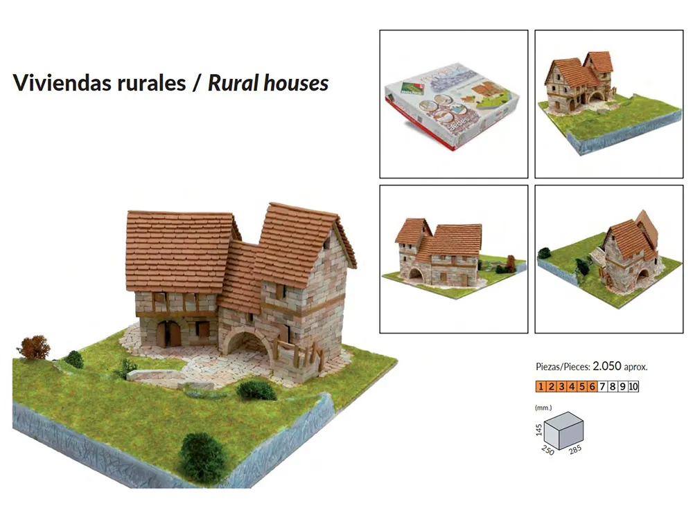 Керамический конструктор Сельский дом с аркой купить Керамический конструктор Сельский дом с аркой купить