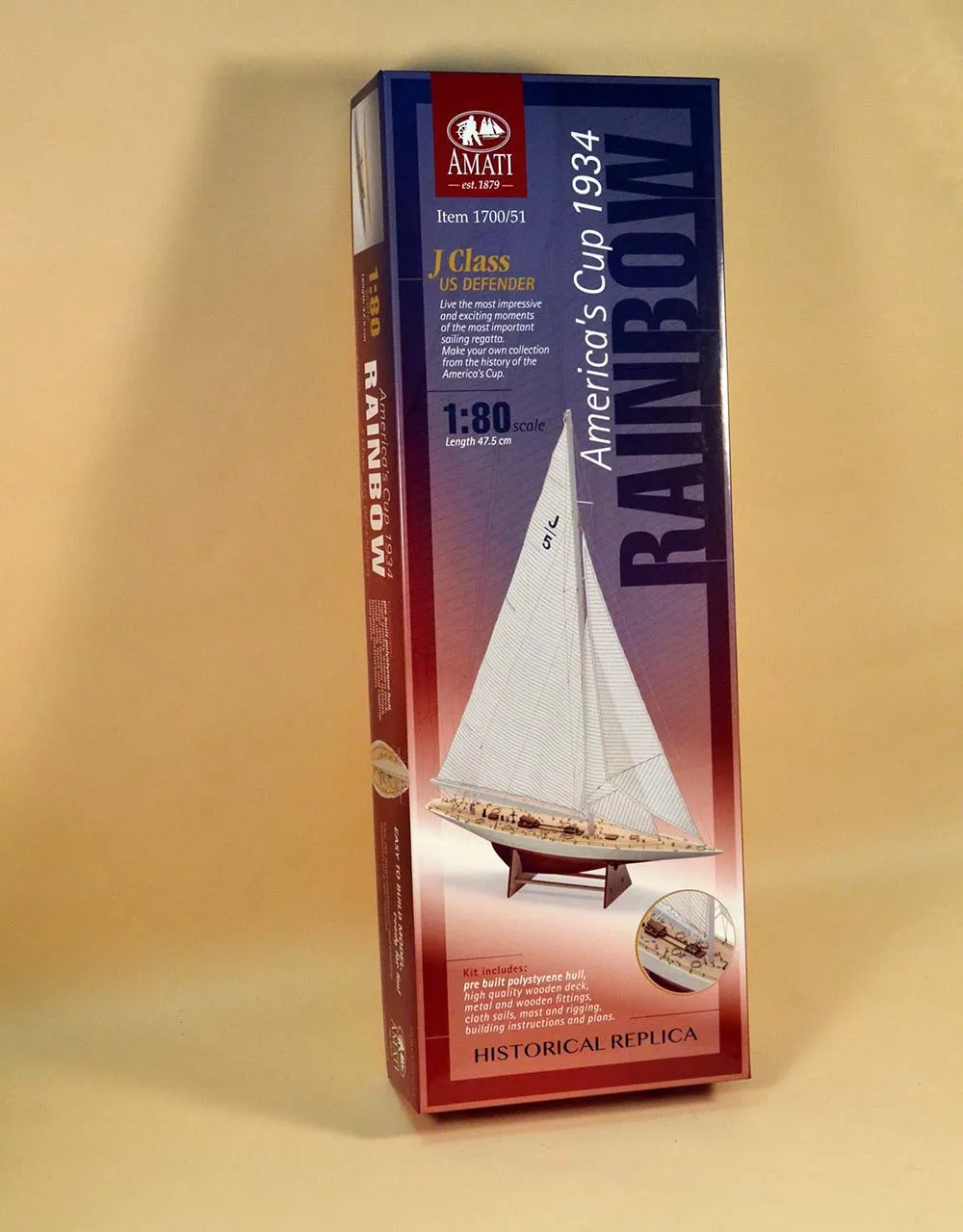 модель корабля Rainbow