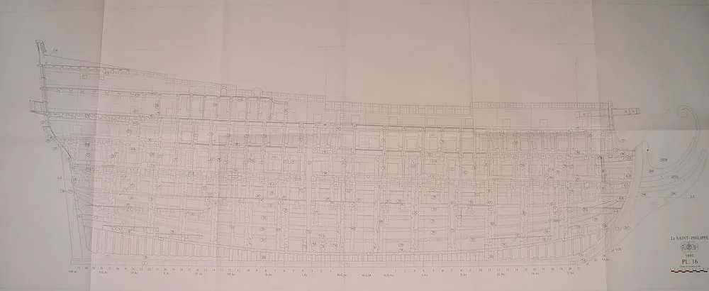 Saint Philippe, 1693 + чертежи