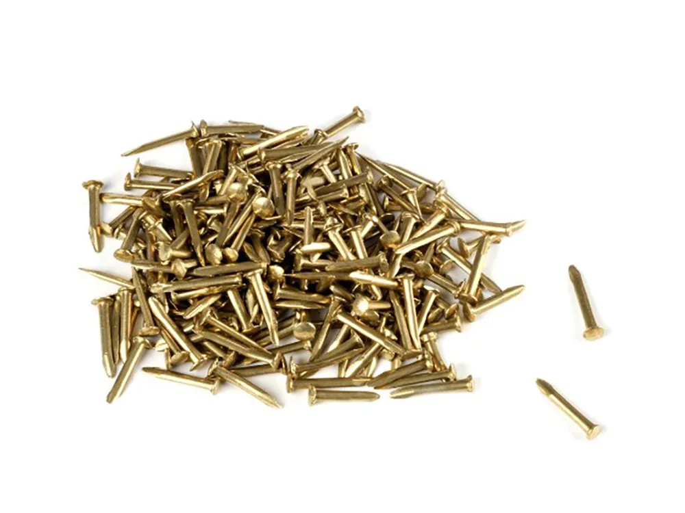 Гвоздь, латунь, 0,7х7 мм, 200 шт