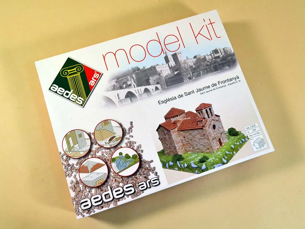 керамический конструктор Церковь Sant Jaume de Frontanya керамический конструктор Церковь Sant Jaume de Frontanya