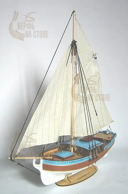 модель корабля для сборки Yacht Sweden модель корабля для сборки Yacht Sweden