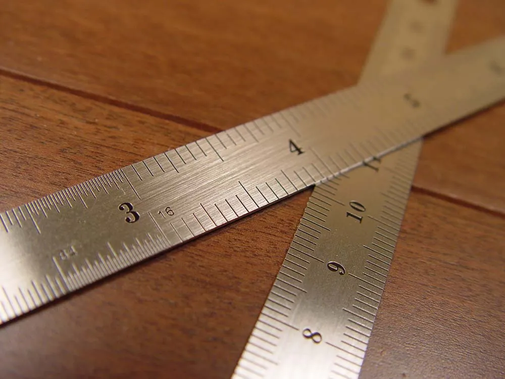 150 мм стальная линейка