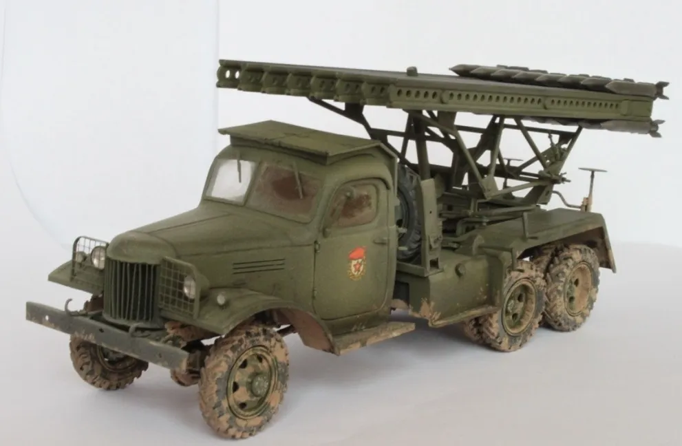 Гвардейский реактивный миномёт БМ-13 "Катюша"  подарочный набор