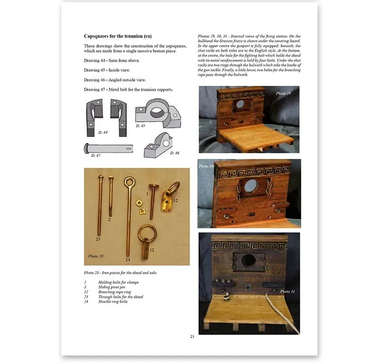 12-pounder Carronade Fighting Station 1840 Schooner 12-pounder Carronade Fighting Station 1840 Schooner