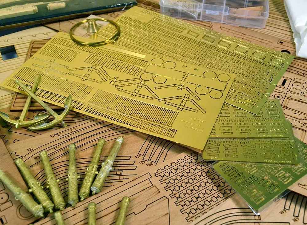 модель корабля для сборки Le Requin 1750 (адмиралтейская версия)