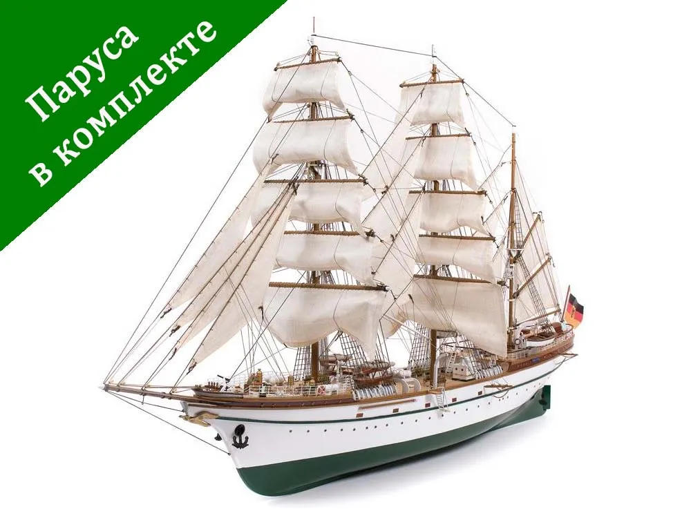 модель корабля своими руками Gorch Fock