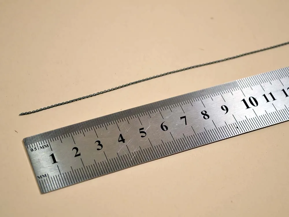 Цепь полимерная, звено круглое 1,5 мм, длина 300 мм Цепь полимерная, звено круглое 1,5 мм, длина 300 мм