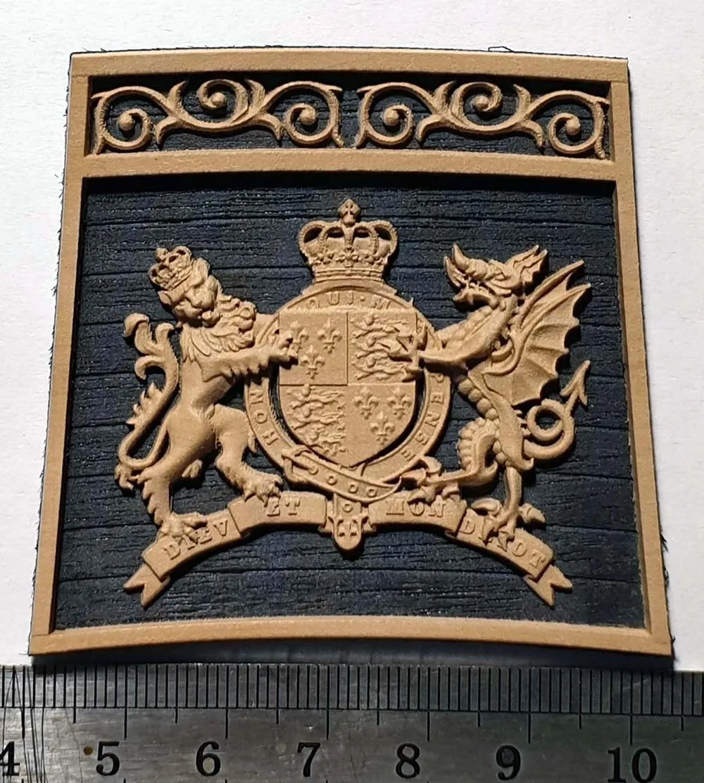 Деревянный декор для галеона Amati Revenge 1:64 Деревянный декор для галеона Amati Revenge 1:64