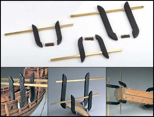 Специальные зажимы, 3 штуки Специальные зажимы, 3 штуки