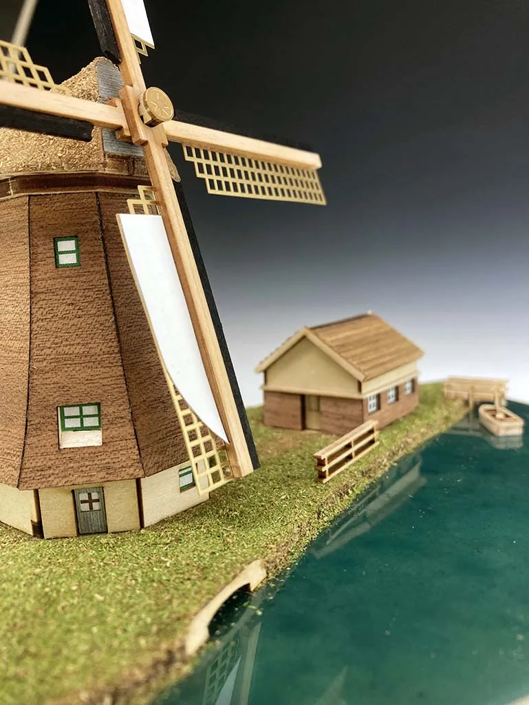 Деревня Kinderdijk + (Стартовый набор инструментов)