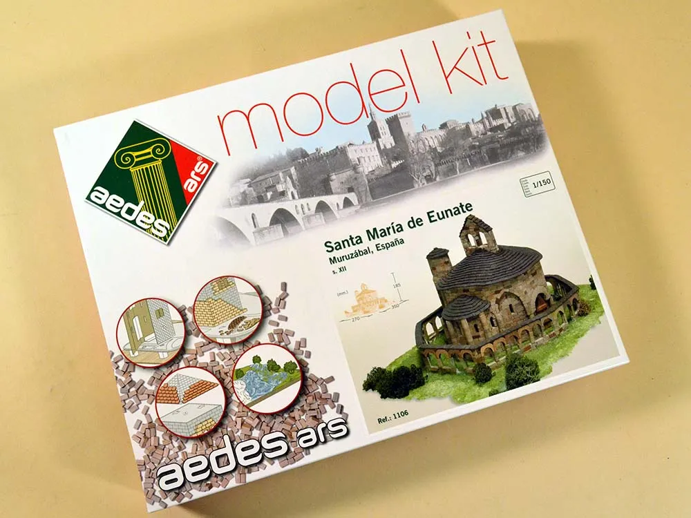 керамический конструктор Церковь Santa Maria de Eunate керамический конструктор Церковь Santa Maria de Eunate