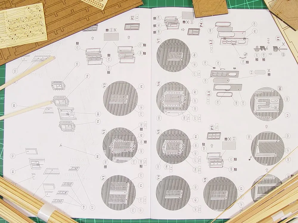 Загородный летний дом, , 2880 деталей