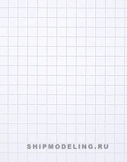 Мостовая, квадраты 6,3х6,3 мм, лист 15х30см