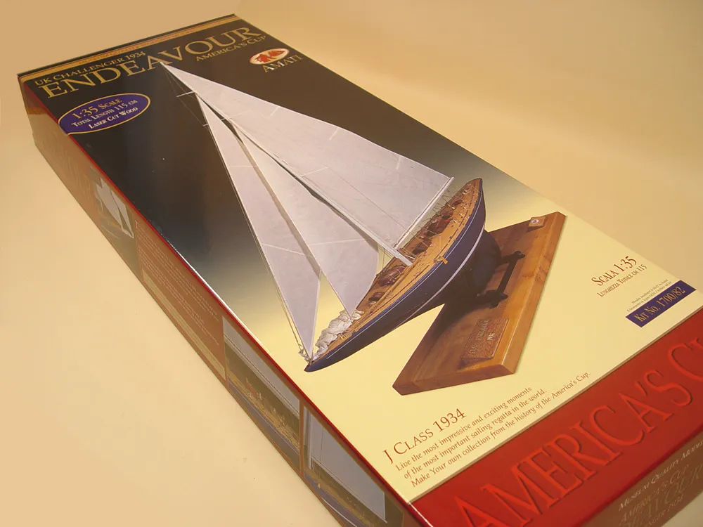 модель яхты Endeavour America's cup 1934 challenger модель яхты Endeavour America's cup 1934 challenger