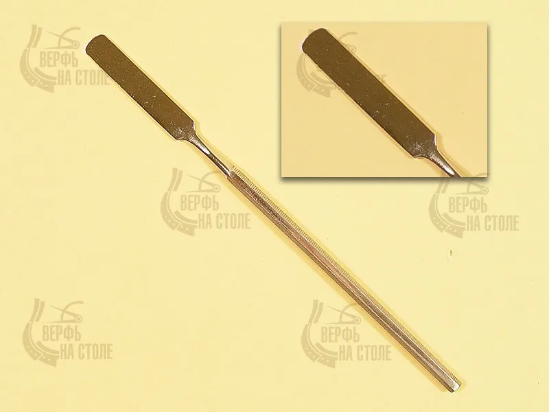 Крупная односторонняя стека, лопаточка