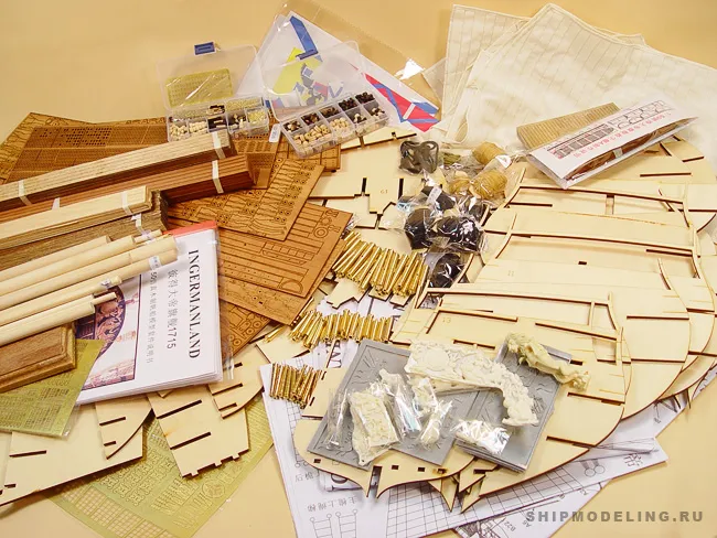 модель корабля для сборки Ingermanland модель корабля для сборки Ingermanland