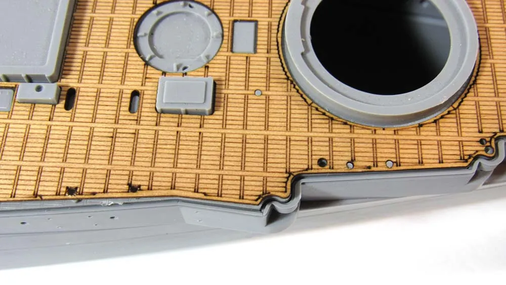 Деревянная палуба для линкора Марат Деревянная палуба для линкора Марат