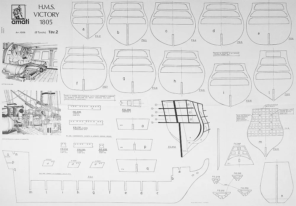Чертеж корабля HMS VICTORY Чертеж корабля HMS VICTORY