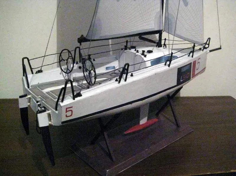Модель из бумаги яхта "L30 class"