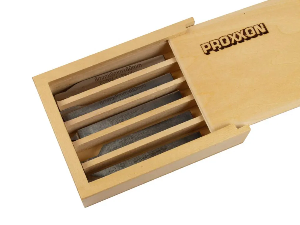 Набор резцов для токарного станка Proxxon PD250/E, 5 шт 24530 Набор резцов для токарного станка Proxxon PD250/E, 5 шт 24530