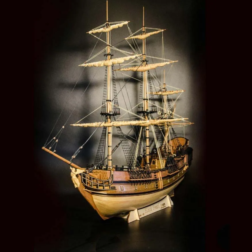 модель корабля для сборки Black Pearl (Черная Жемчужина), 533 мм