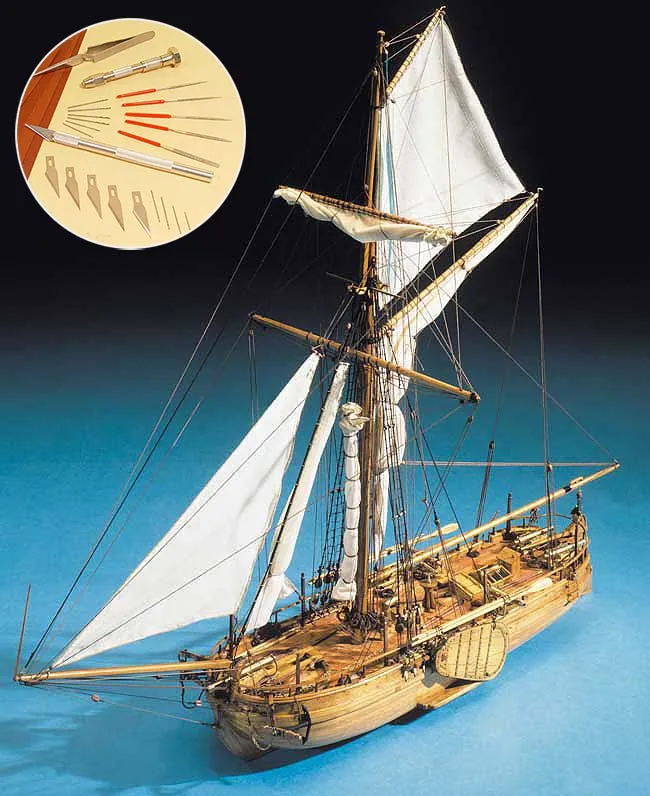 Канонерский Бот (Dutch Gun Boat) + (Стартовый набор инструментов) Канонерский Бот (Dutch Gun Boat) + (Стартовый набор инструментов)