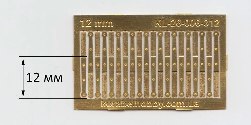 Петли пушечных портов, 12 мм, круг, 20 шт
