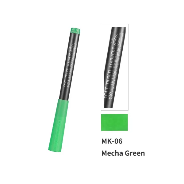 Маркер для пластика, зеленый