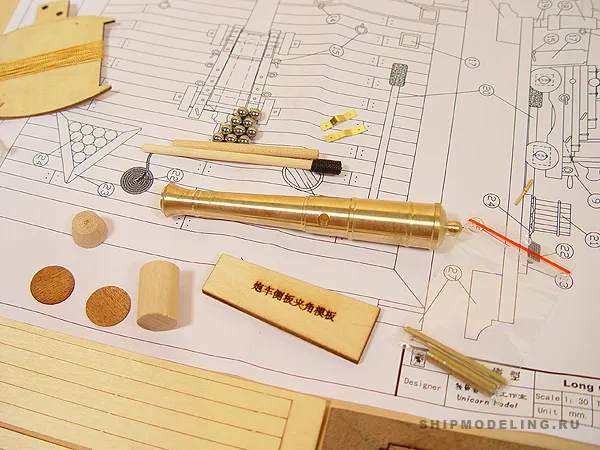 модель пушки 32-фунтовая пушка модель пушки 32-фунтовая пушка